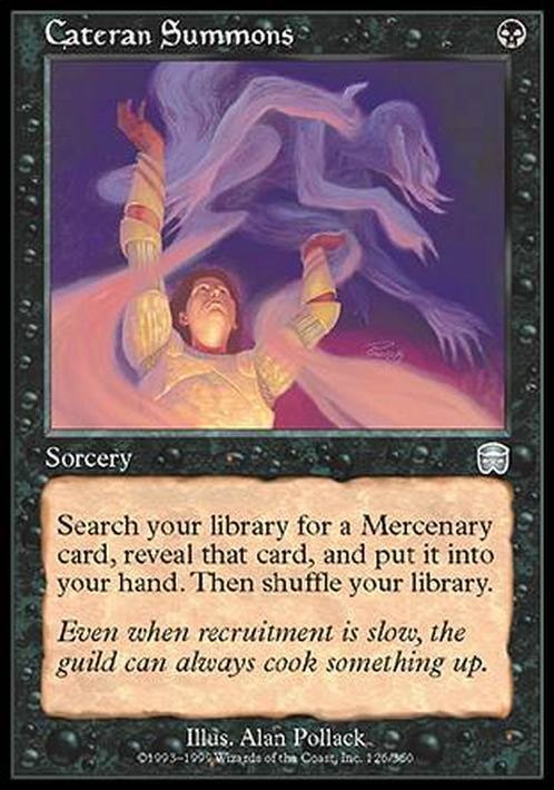 Cateran Summons ~ Mercadian Masques [ EX ] [ Magic MTG ]