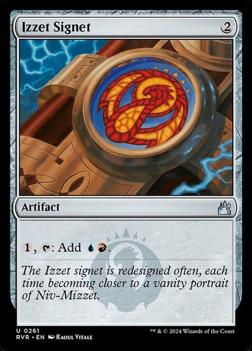 Izzet Signet ~ Ravnica Remastered [ NM ] [ Magic MTG ]