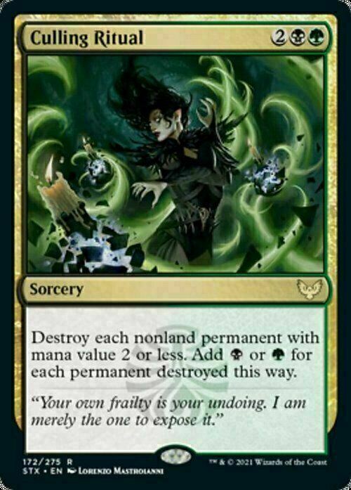 Culling Ritual ~ Strixhaven [ NM ] [ Magic MTG ]