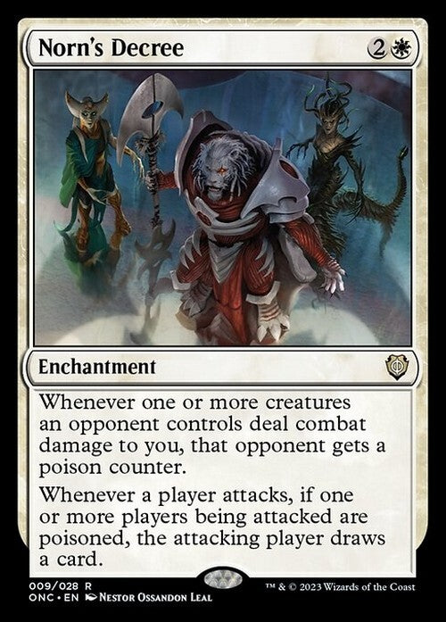 Norn's Decree ~ Commander: Phyrexia [ NM ] [ Magic MTG ]