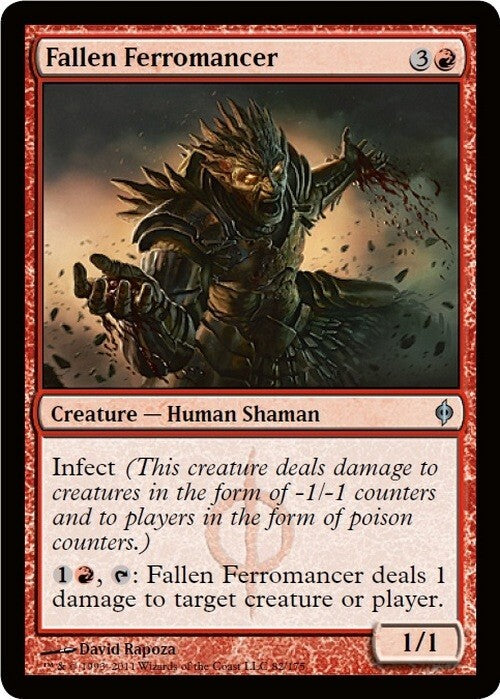 Fallen Ferromancer ~ New Phyrexia [ EX ] [ Magic MTG ]