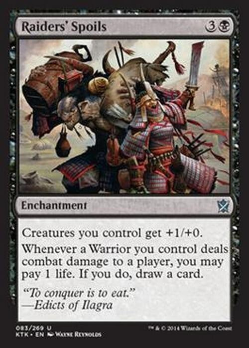 Raiders' Spoils ~ Khans of Tarkir [ EX ] [ Magic MTG ]