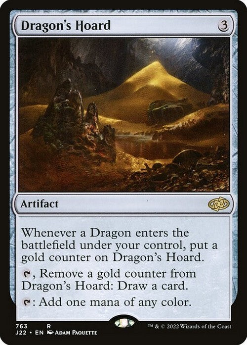 Dragon's Hoard ~ Jumpstart 2022 [ NM ] [ Magic MTG ]