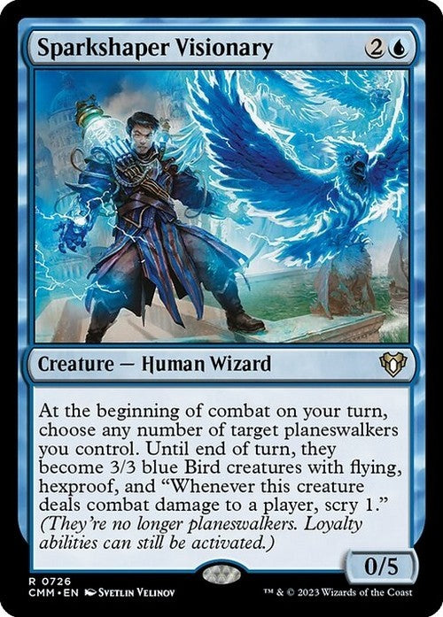 Sparkshaper Visionary ~ Commander Masters [ NM ] [ Magic MTG ]