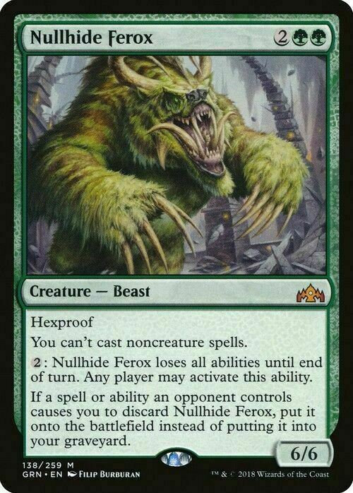 Nullhide Ferox ~ Guilds of Ravnica [ NM ] [ Magic MTG ]