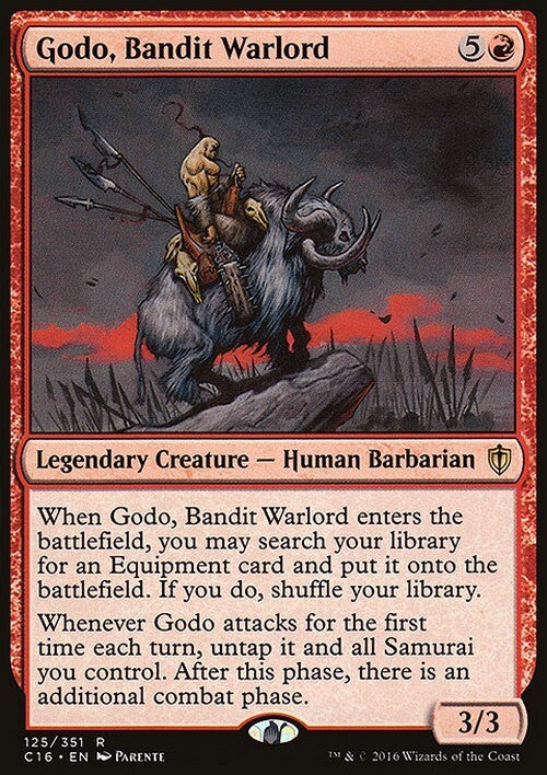 Godo, Bandit Warlord ~ Commander 2016 [ PLAYED ] [ Magic MTG ]