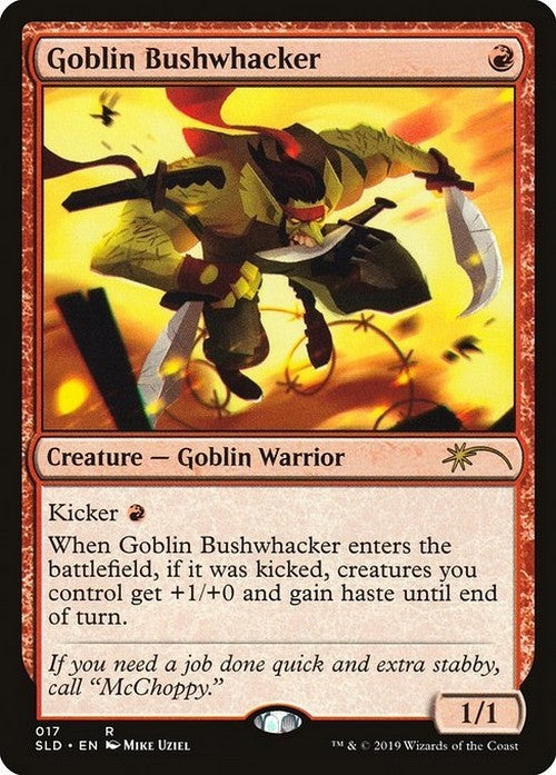 Goblin Bushwhacker ~ Secret Lair [ NM ] [ Magic MTG ]