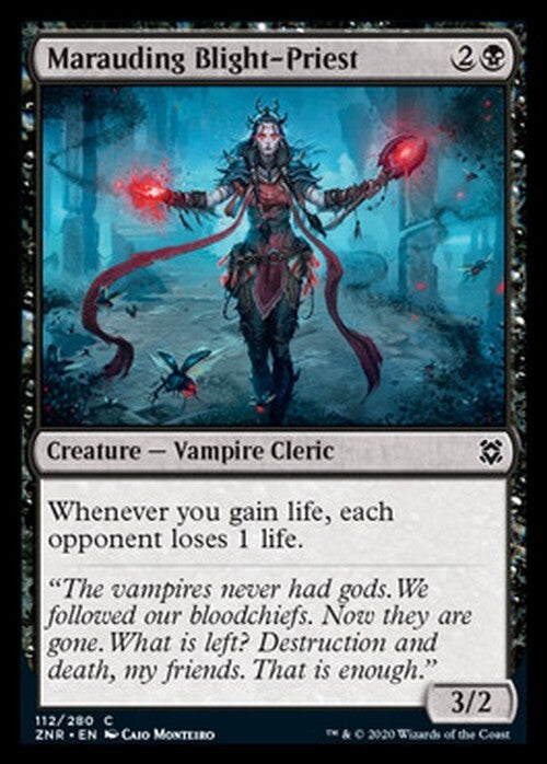 Marauding Blight-Priest ~ Zendikar Rising [ EX ] [ Magic MTG ]