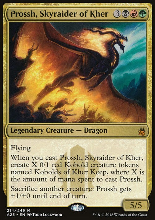 Prossh, Skyraider of Kher ~ Masters 25 [ EX ] [ Magic MTG ]