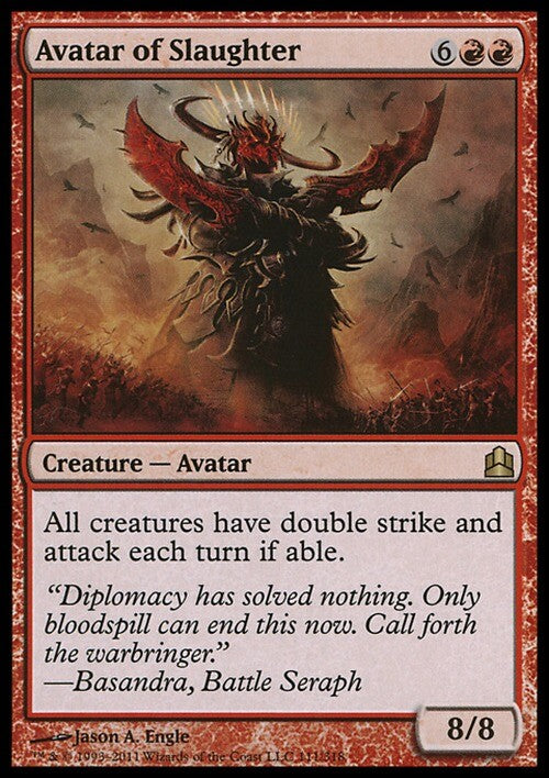 Avatar of Slaughter ~ Commander 2011 [ EX ] [ Magic MTG ]