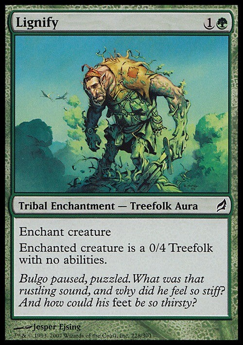 Lignify ~ Lorwyn [ EX ] [ Magic MTG ]