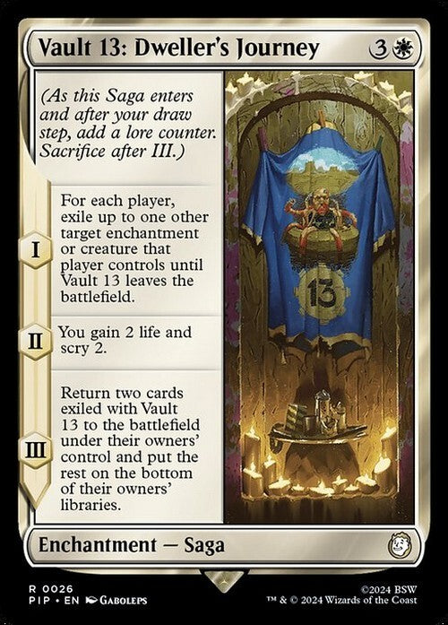 Vault 13: Dweller's Journey ~ Commander: Fallout [ NM ] [ Magic MTG ]
