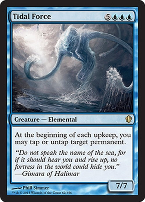 Tidal Force ~ Commander 2013 [ EX ] [ Magic MTG ]