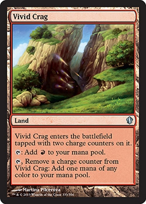 Vivid Crag ~ Commander 2013 [ EX ] [ Magic MTG ]