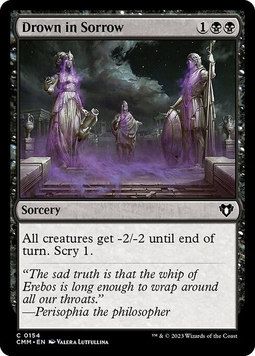Drown in Sorrow ~ Commander Masters [ NM ] [ Magic MTG ]