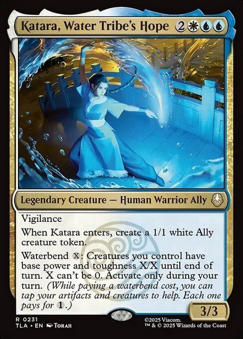 Katara, Water Tribe's Hope ~ Avatar: The Last Airbender [ NM ] [ Magic MTG ]