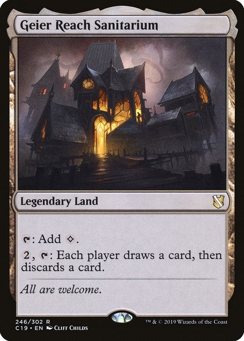 Geier Reach Sanitarium ~ Commander 2019 [ EX ] [ Magic MTG ]