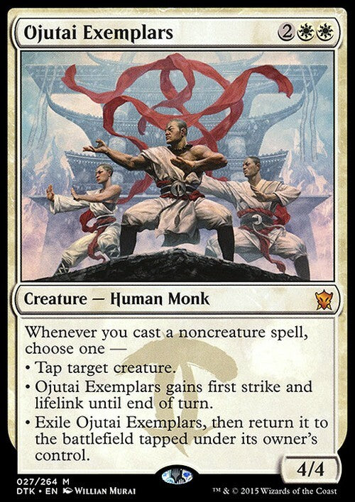 Ojutai Exemplars ~ Dragons of Tarkir [ EX ] [ Magic MTG ]