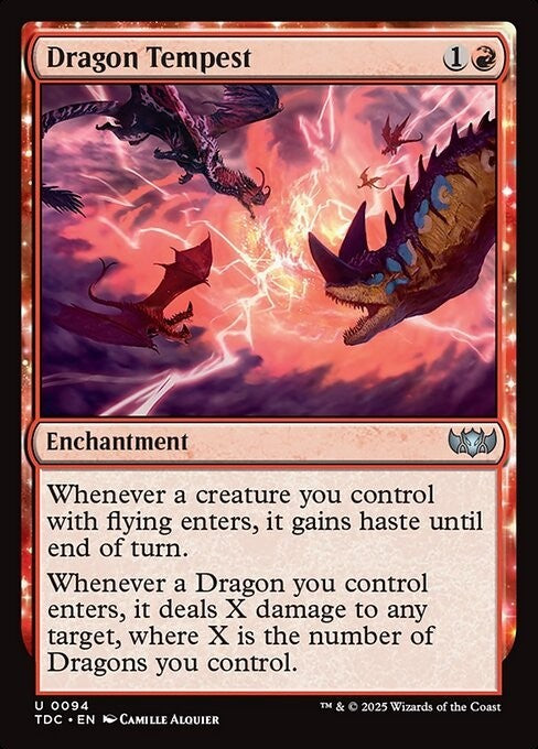 Dragon Tempest ~ Commander: Tarkir: Dragonstorm [ NM ] [ Magic MTG ]