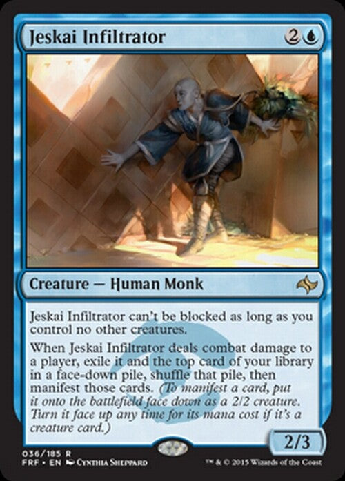 Jeskai Infiltrator ~ Fate Reforged [ EX ] [ Magic MTG ]