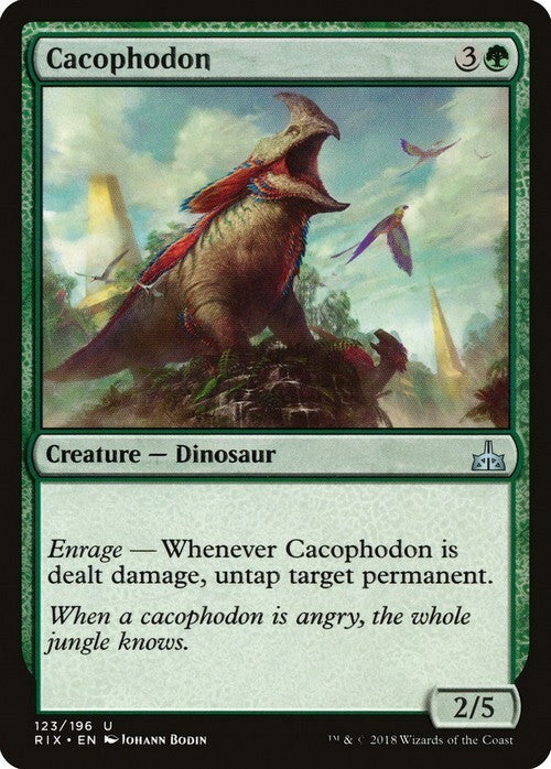 Cacophodon ~ Rivals of Ixalan [ EX ] [ Magic MTG ]