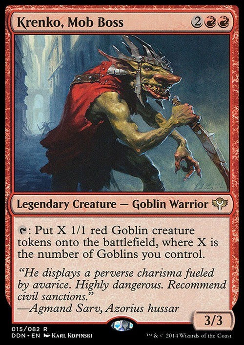 Krenko, Mob Boss ~ Duel Decks [ EX ] [ Magic MTG ]