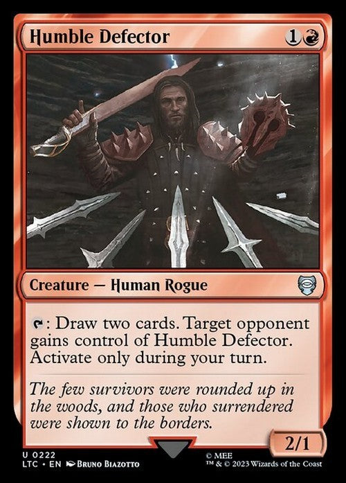 Humble Defector ~ Commander: Lord of the Rings [ NM ] [ Magic MTG ]