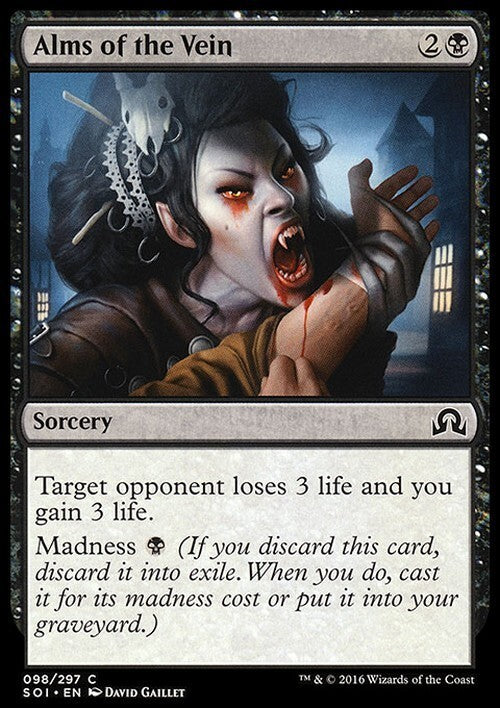 Alms of the Vein ~ Shadows over Innistrad [ EX ] [ Magic MTG ]