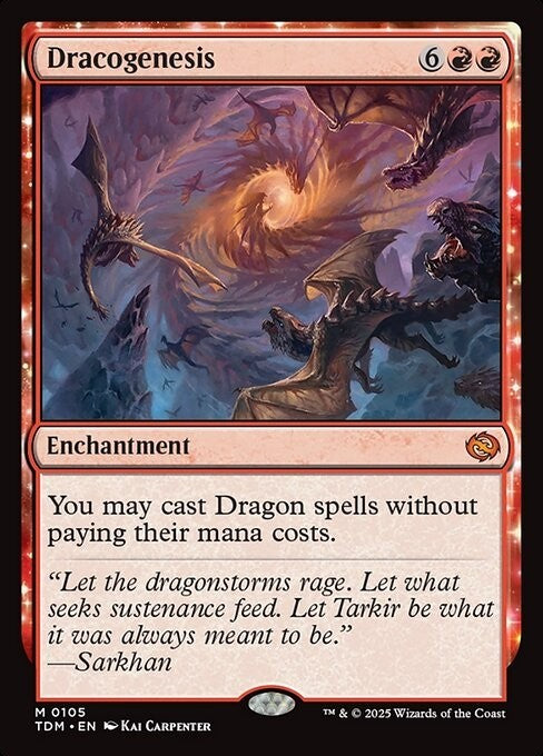 Dracogenesis ~ Tarkir: Dragonstorm [ NM ] [ Magic MTG ]