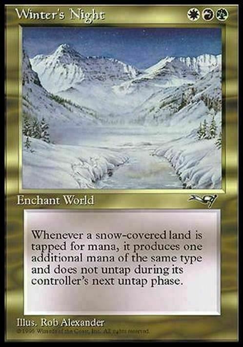 Winter's Night ~ Alliances [ PLAYED ] [ Magic MTG ]