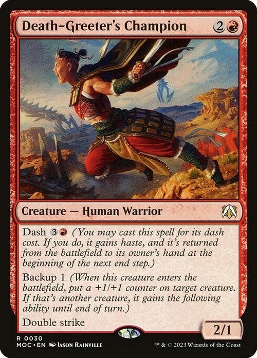 Death-Greeter's Champion ~ Commander: March of the Machine [ NM ] [ Magic MTG ]