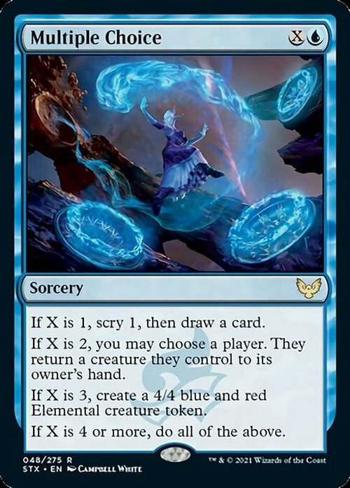 Multiple Choice ~ Strixhaven [ NM ] [ Magic MTG ]