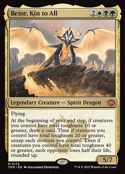 Betor, Kin to All ~ Tarkir: Dragonstorm [ NM ] [ Magic MTG ]