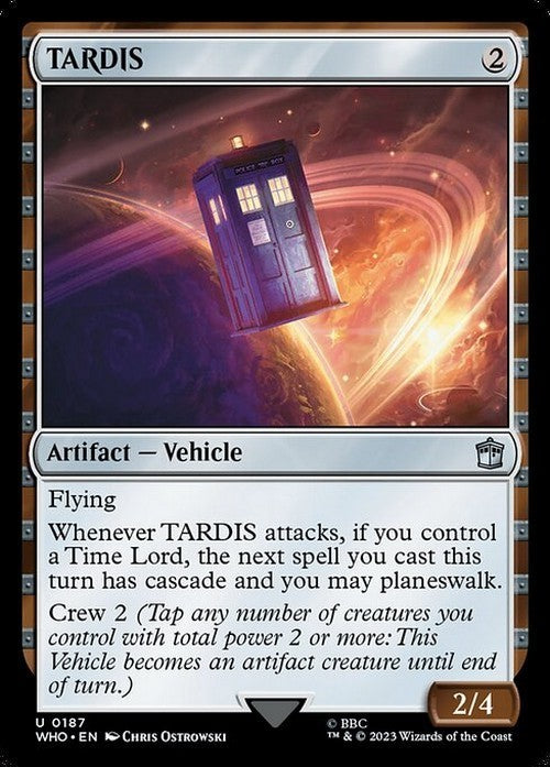 TARDIS ~ Commander: Doctor Who [ NM ] [ Magic MTG ]