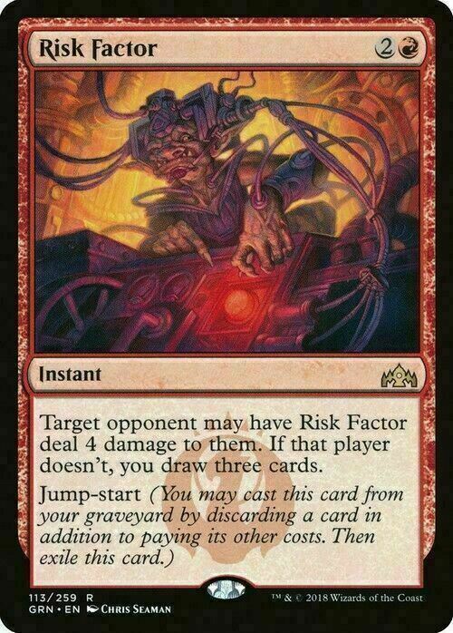 Risk Factor ~ Guilds of Ravnica [ EX ] [ Magic MTG ]