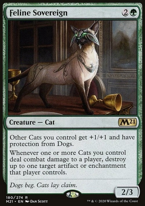 Feline Sovereign ~ Core 2021 [ NM ] [ Magic MTG ]