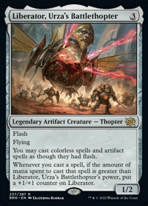 Liberator, Urza's Battlethopter ~ The Brothers' War [ NM ] [ Magic MTG ]