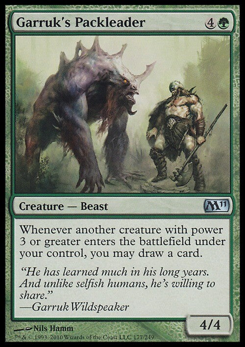 Garruk's Packleader ~ Magic 2011 [ NM ] [ Magic MTG ]