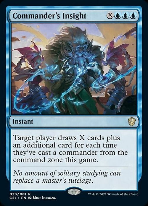 Commander's Insight ~ Commander: Strixhaven [ NM ] [ Magic MTG ]