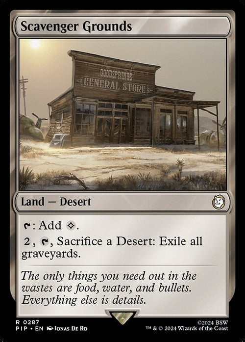Scavenger Grounds ~ Commander: Fallout [ NM ] [ Magic MTG ]