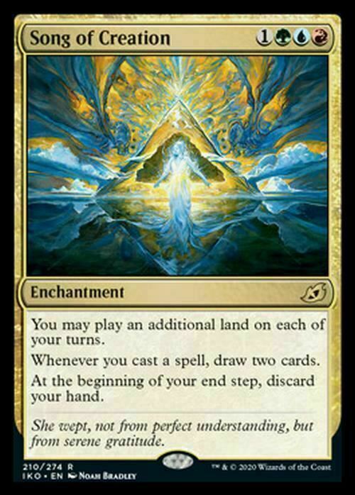 Song of Creation ~ Ikoria: Lair of Behemoths [ NM ] [ Magic MTG ]