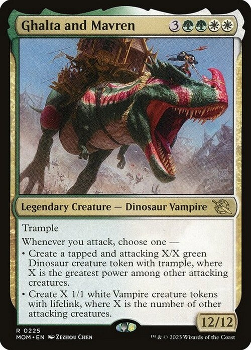 Ghalta and Mavren ~ March of the Machine [ NM ] [ Magic MTG ]