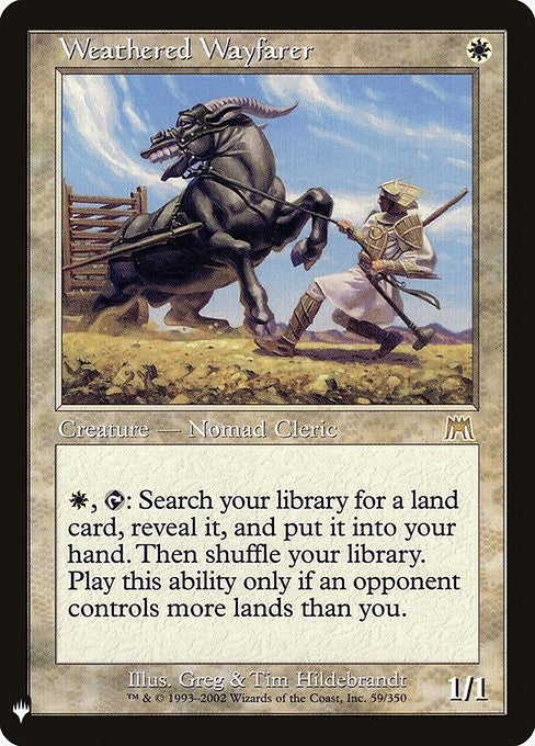 Weathered Wayfarer ~ The List [ NM ] [ Magic MTG ]