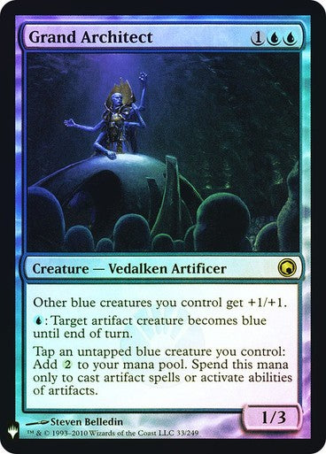 FOIL Grand Architect ~ Mystery Booster [ EX ] [ Magic MTG ]