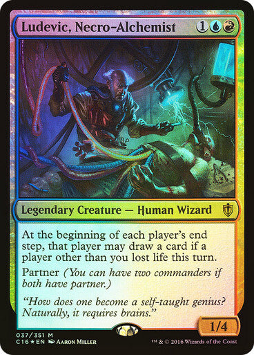 FOIL Ludevic, Necro-Alchemist ~ Commander 2016 [ EX ]  [ Magic MTG ]
