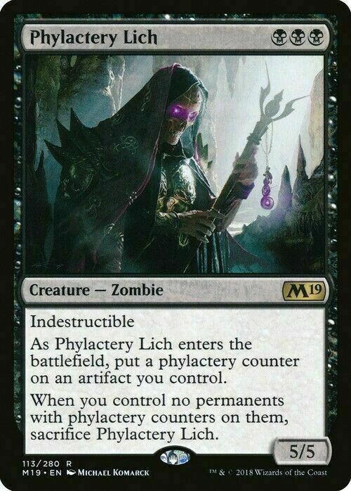 Phylactery Lich ~ Core 2019 [ NM ] [ Magic MTG ]