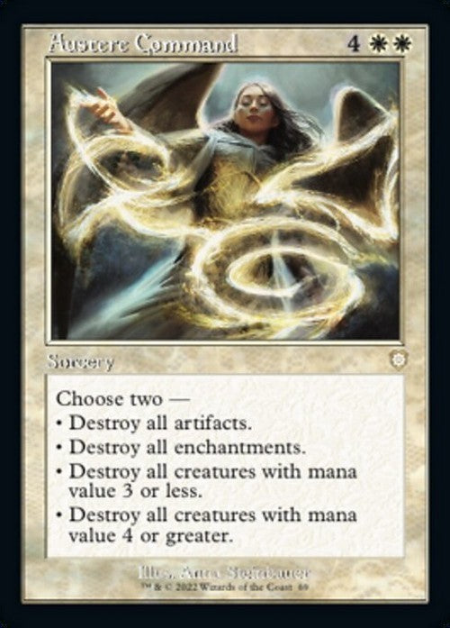 Austere Command ~ Commander: The Brothers' War [ NM ] [ Magic MTG ]