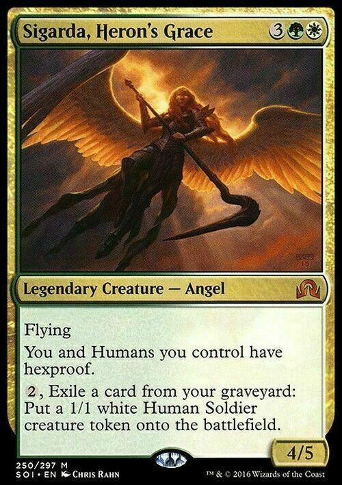 Sigarda, Heron's Grace ~ Shadows over Innistrad [ EX ] [ Magic MTG ]