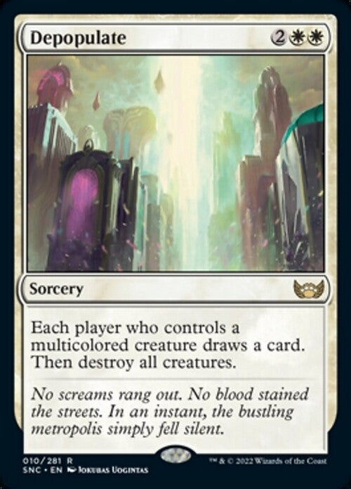 Depopulate ~ Streets of New Capenna [ NM ] [ Magic MTG ]