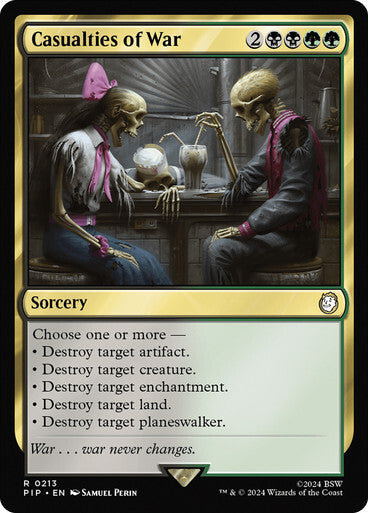 Casualties of War  ~ Commander: Fallout [ NM ] [ Magic MTG ]